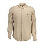 Harmont & Blaine Beige Cotton Men Shirt
