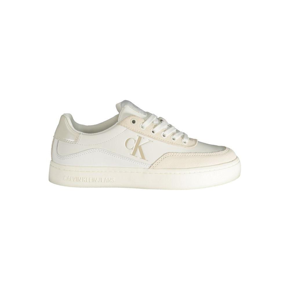 Calvin Klein White Polyester Sneaker CA-31490-EU40/US10