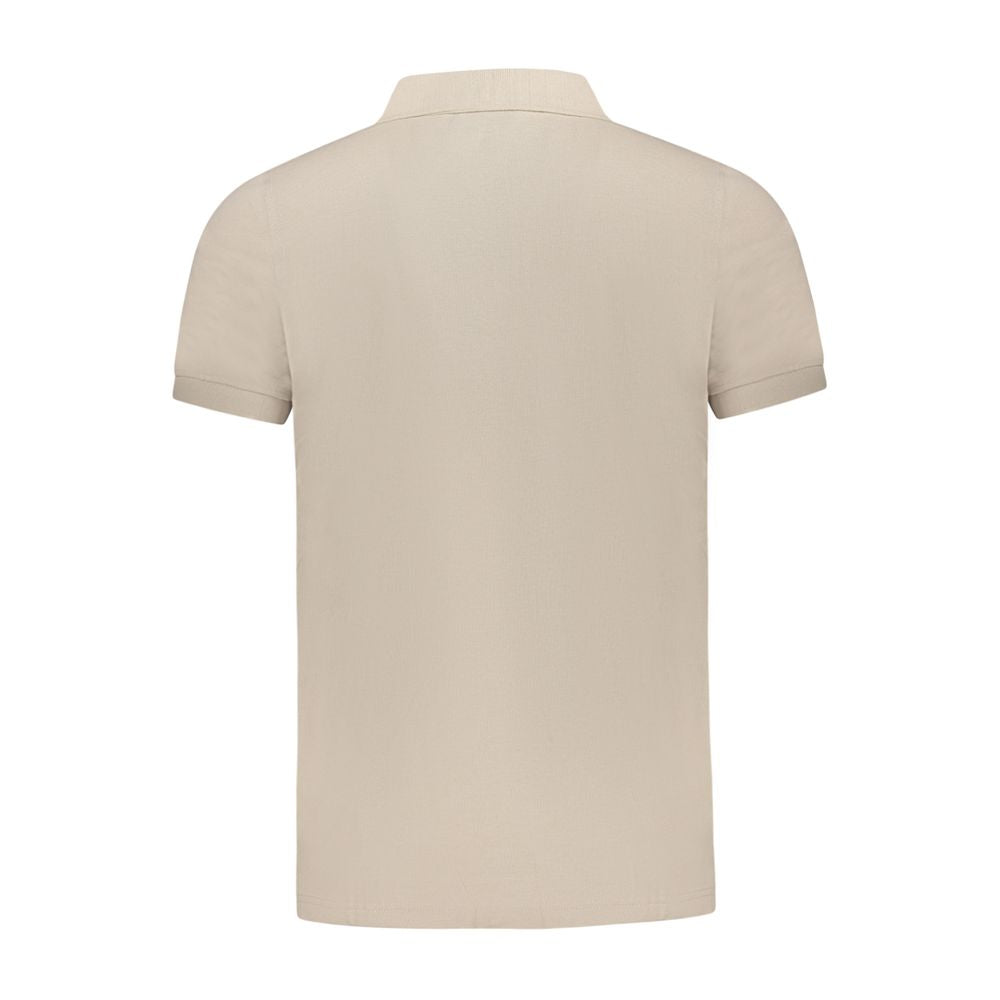 Norway 1963 Beige Cotton Polo Shirt NO-35513-XL
