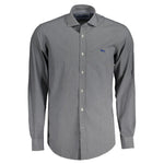 Harmont & Blaine Blue Cotton Shirt