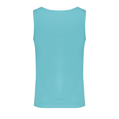 Norway 1963 Blue Cotton Tank Top