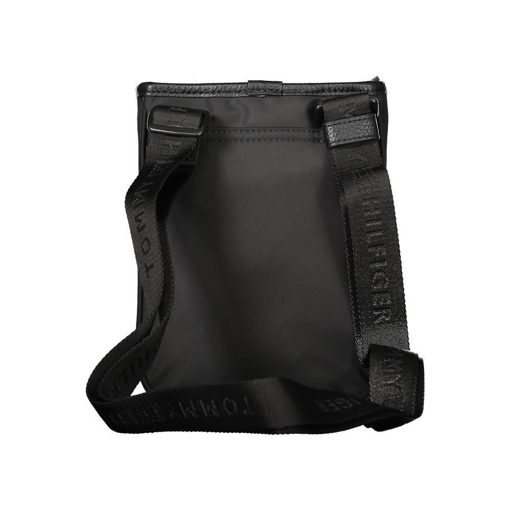 Tommy Hilfiger Black Polyester Men Shoulder Bag