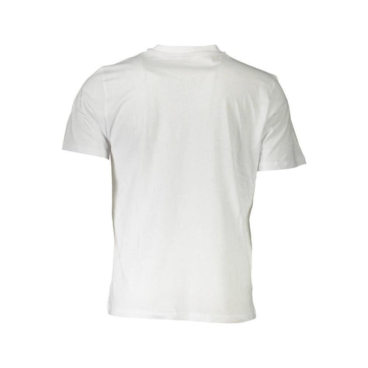 North Sails White Cotton Men T-Shirt