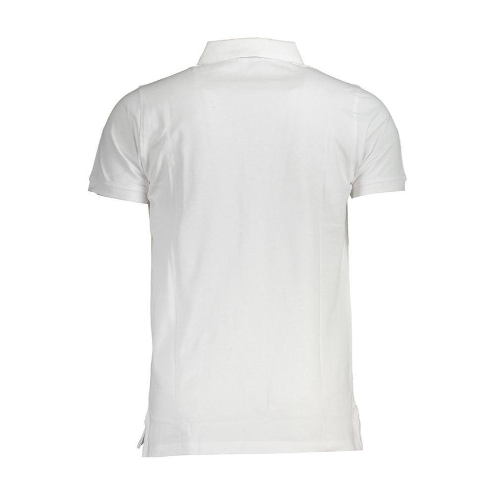 Norway 1963 White Cotton Men Polo Shirt