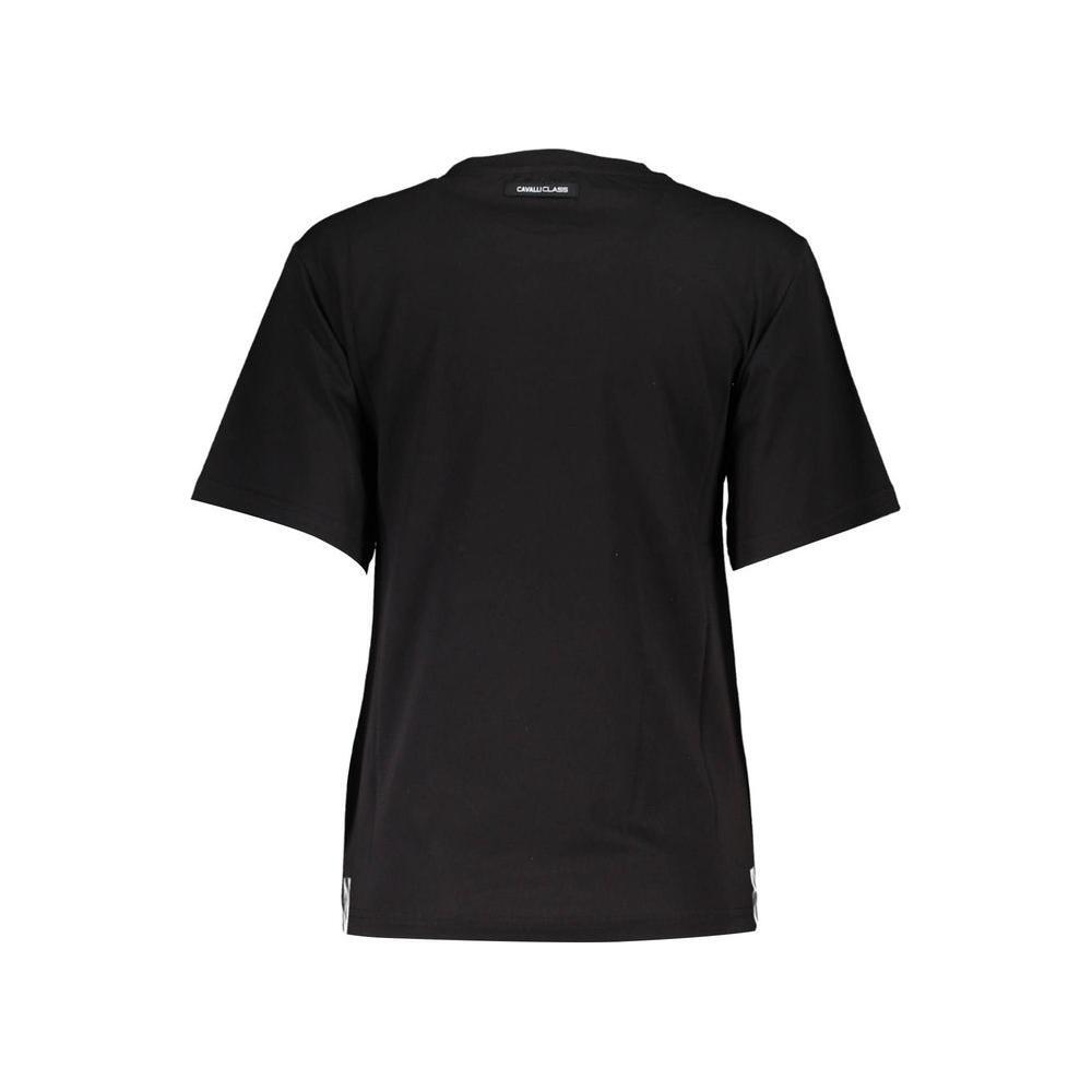 Cavalli Class Black Cotton Women Top
