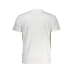 Napapijri White Cotton Men T-Shirt