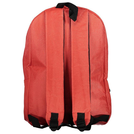 Norway 1963 Red Polyester Men Backpack NO-38068