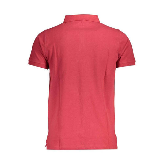 Norway 1963 Red Cotton Men Polo Shirt NO-38086-XXL
