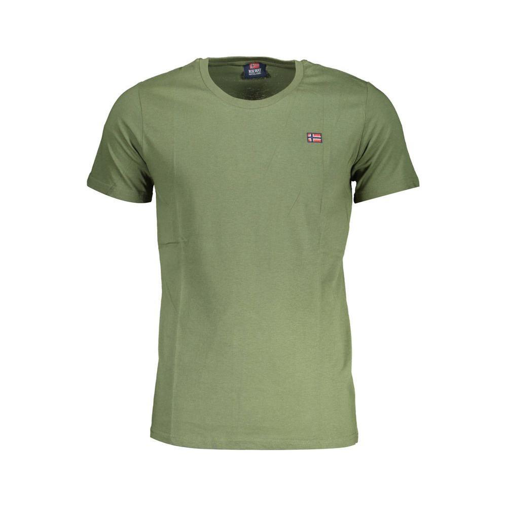 Norway 1963 Green Cotton Men T-Shirt