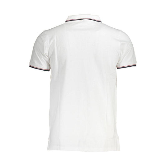 Norway 1963 White Cotton Men Polo Shirt
