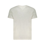 Tommy Hilfiger White Cotton Men T-Shirt