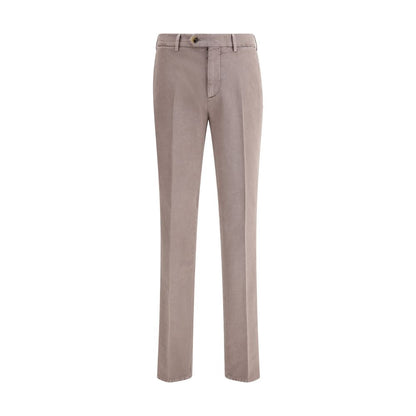 Brunello Cucinelli Gray Cotton Casual Pants