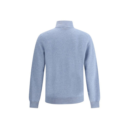 Brunello Cucinelli Light Blue Cashmere Cashmere Sweater