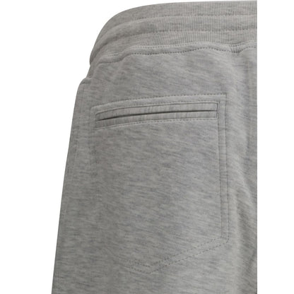 Brunello Cucinelli Gray Cotton Joggers (Workout Pants)