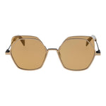 Yohji Yamamoto Gold Unisex Sunglasses YO-1058023