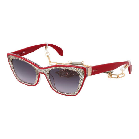 Guess Red Women Sunglasses GU-1055247