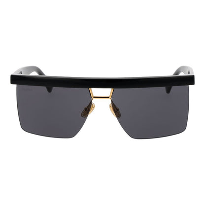 Max Mara Black Stainless Steel Sunglasses