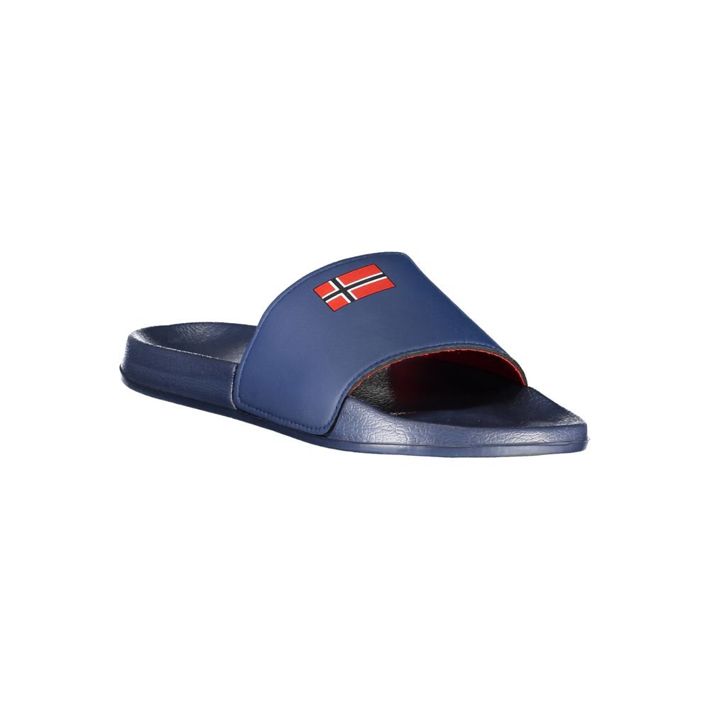 Norway 1963 Blue Plastic Men Sandal with flag logo