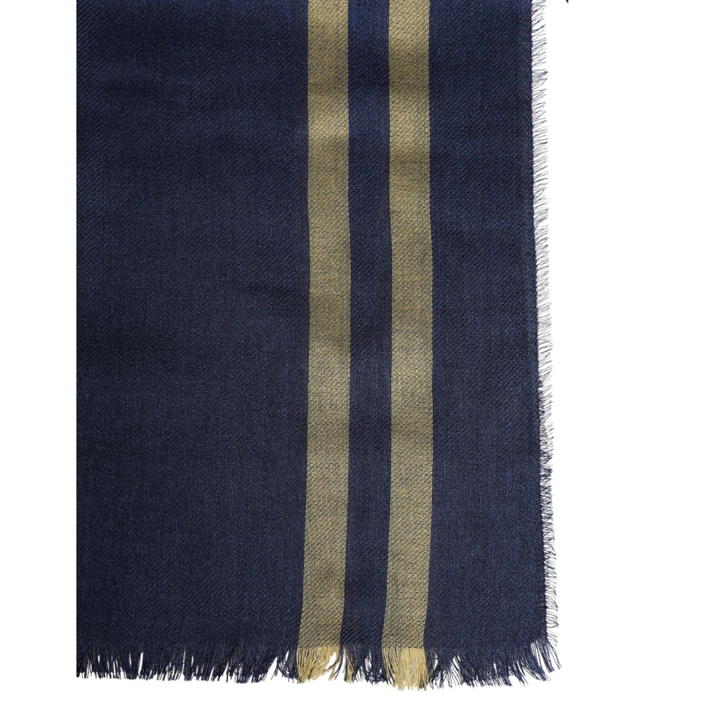 Dolce & Gabbana Blue Cashmere Neck Warmer Wrap Shawl Scarf