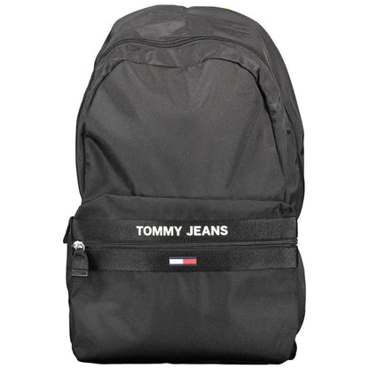 Tommy Hilfiger Black Polyester Backpack