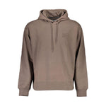 Calvin Klein Brown Cotton Men Sweater