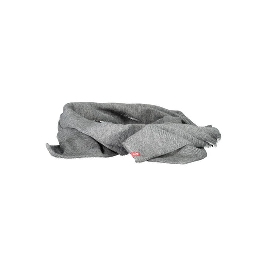 Levi's Gray Marabou Scarf