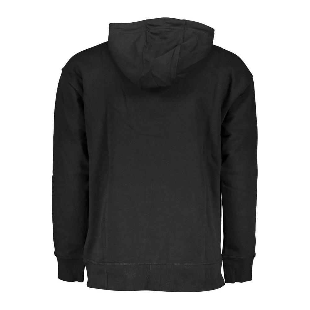 Tommy Hilfiger Black Cotton Men Sweater