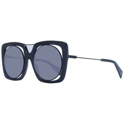 Yohji Yamamoto Black Monel Sunglasses