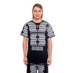 Nicolo Tonetto Black Cotton Men T-Shirt