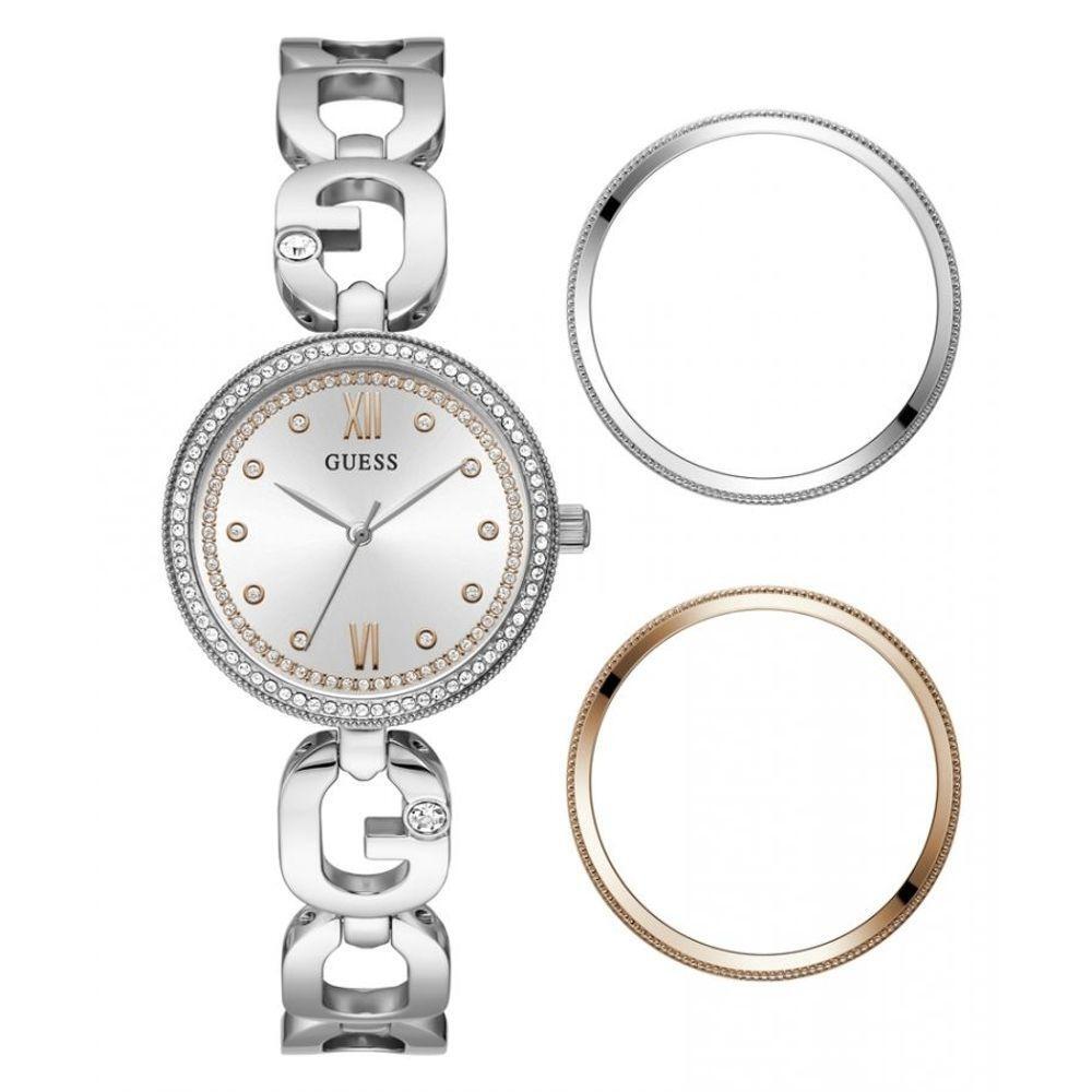 Guess Gray Stainless Steel Watch