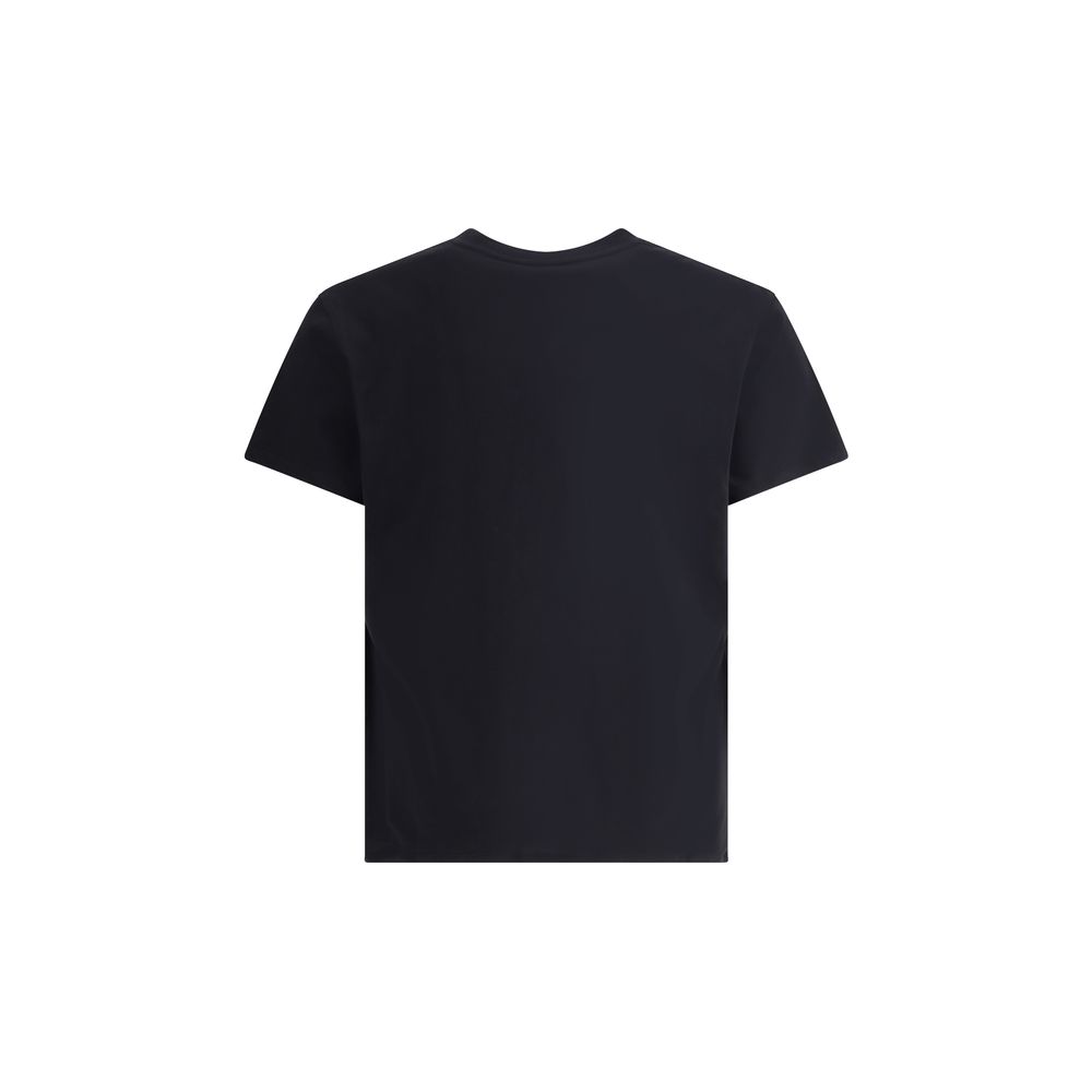 Valentino Black Cotton T-Shirt