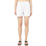 Hinnominate White Cotton Short HI-15627-XS