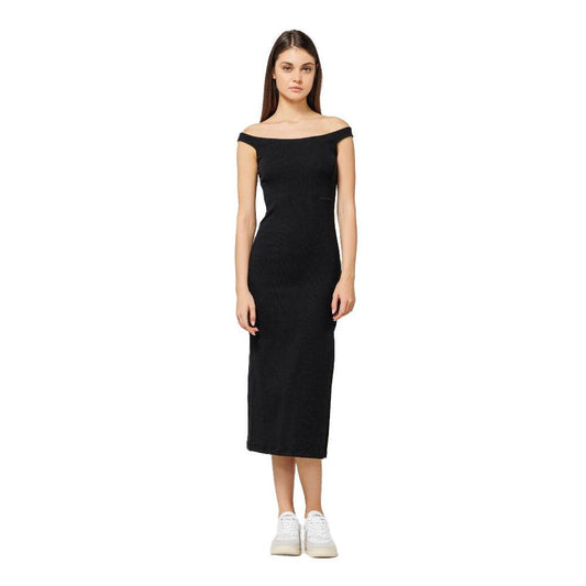 Hinnominate Black Cotton Dress
