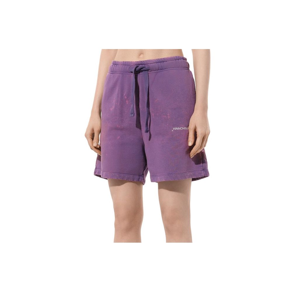 Hinnominate Purple Cotton Short