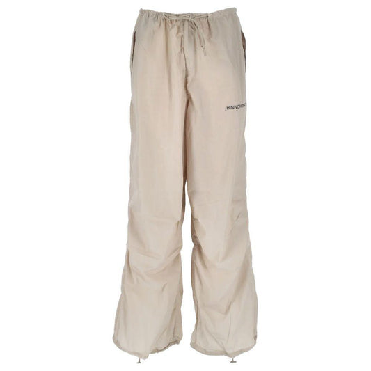Hinnominate Beige Nylon Jeans & Pant