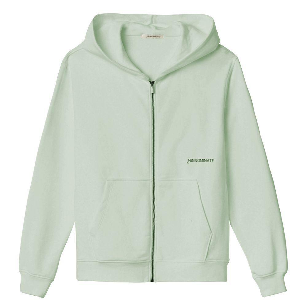 Hinnominate Green Cotton Sweater HI-15636-XS