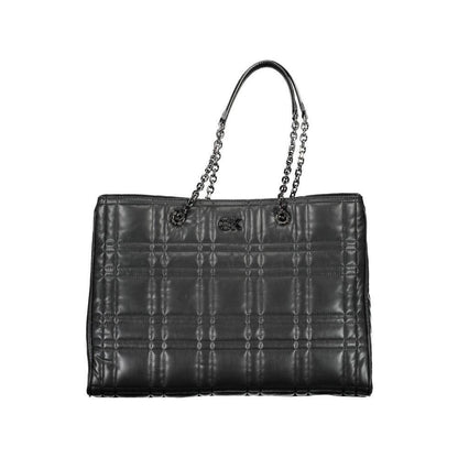 Calvin Klein Black Polyester Handbag