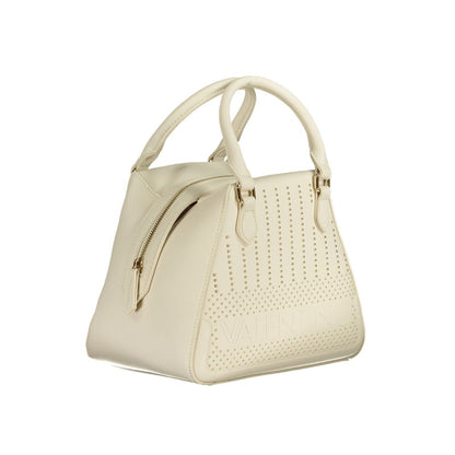 Mario Valentino White Polyethylene Handbag