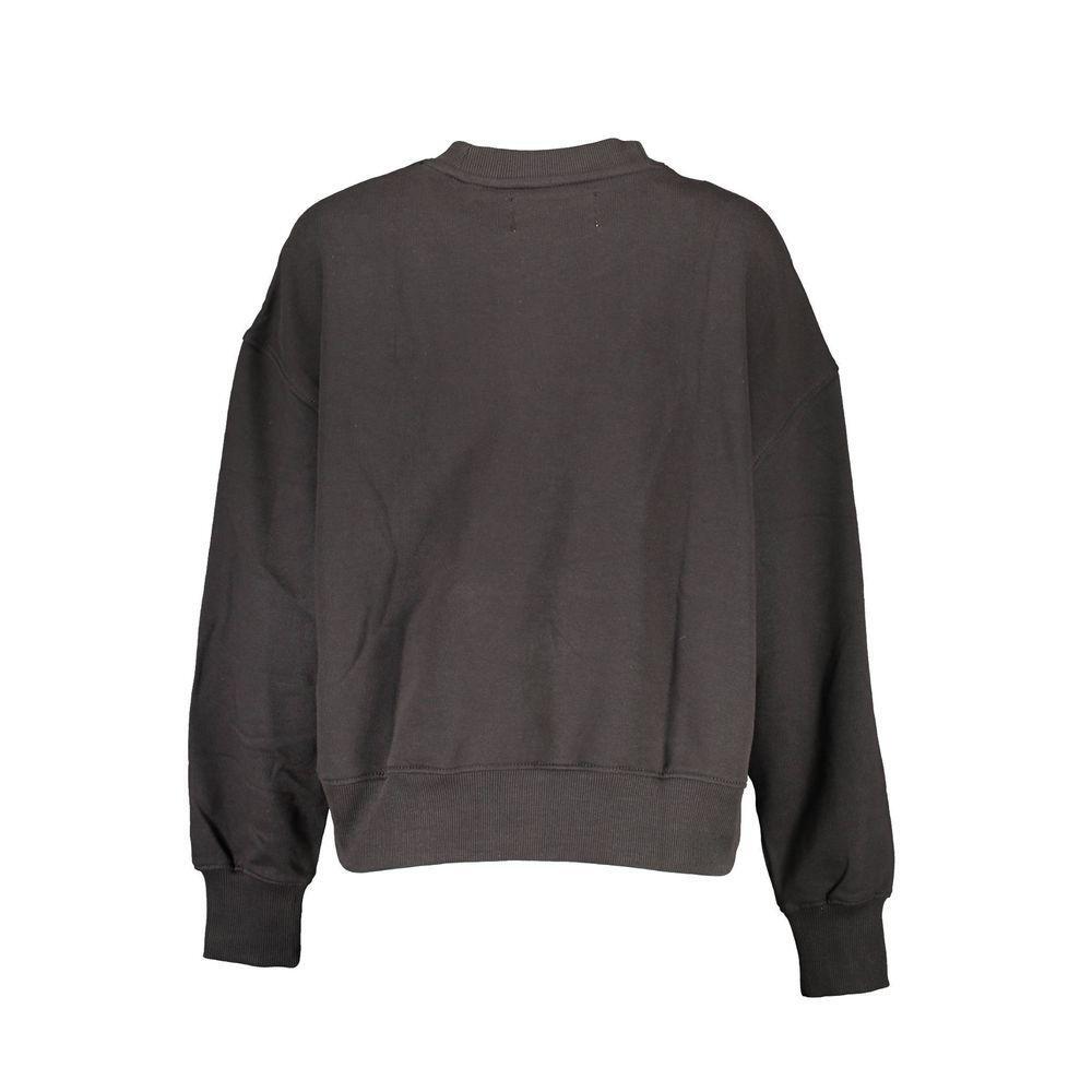 Calvin Klein Black Cotton Sweatshirt