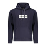 Napapijri Blue Cotton Men Sweater