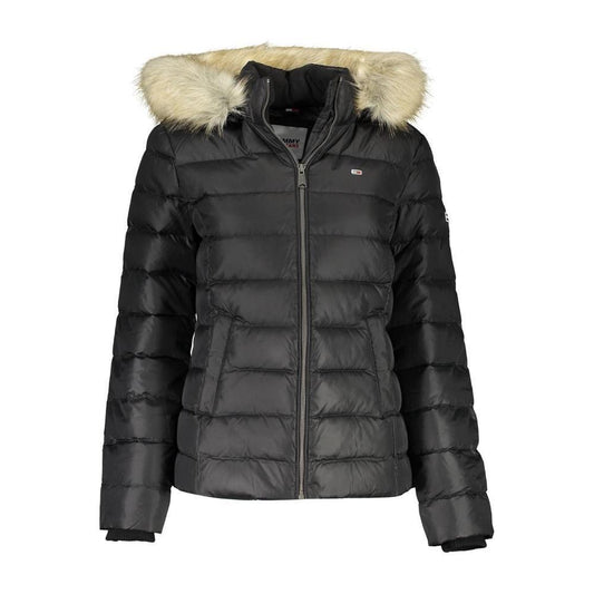 Tommy Hilfiger Black Polyester Jackets & Coat
