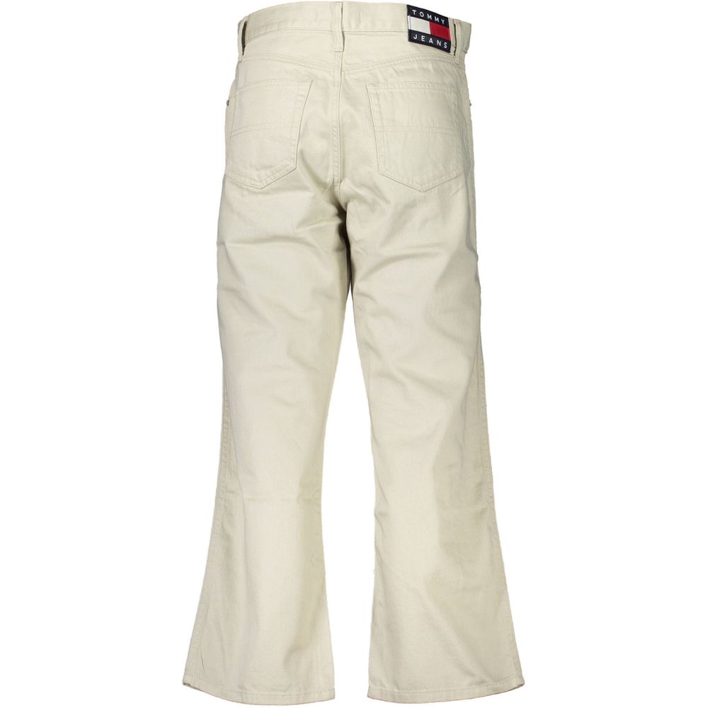 Tommy Hilfiger Beige Cotton Jeans Denim