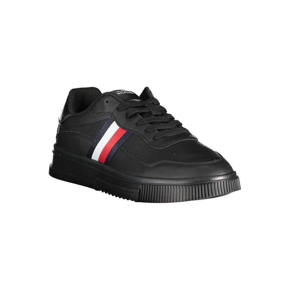 Tommy Hilfiger Black Polyester Sneaker TO-22806-EU45/US12