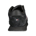 Tommy Hilfiger Black Polyester Sneaker TO-22808-EU40/US7