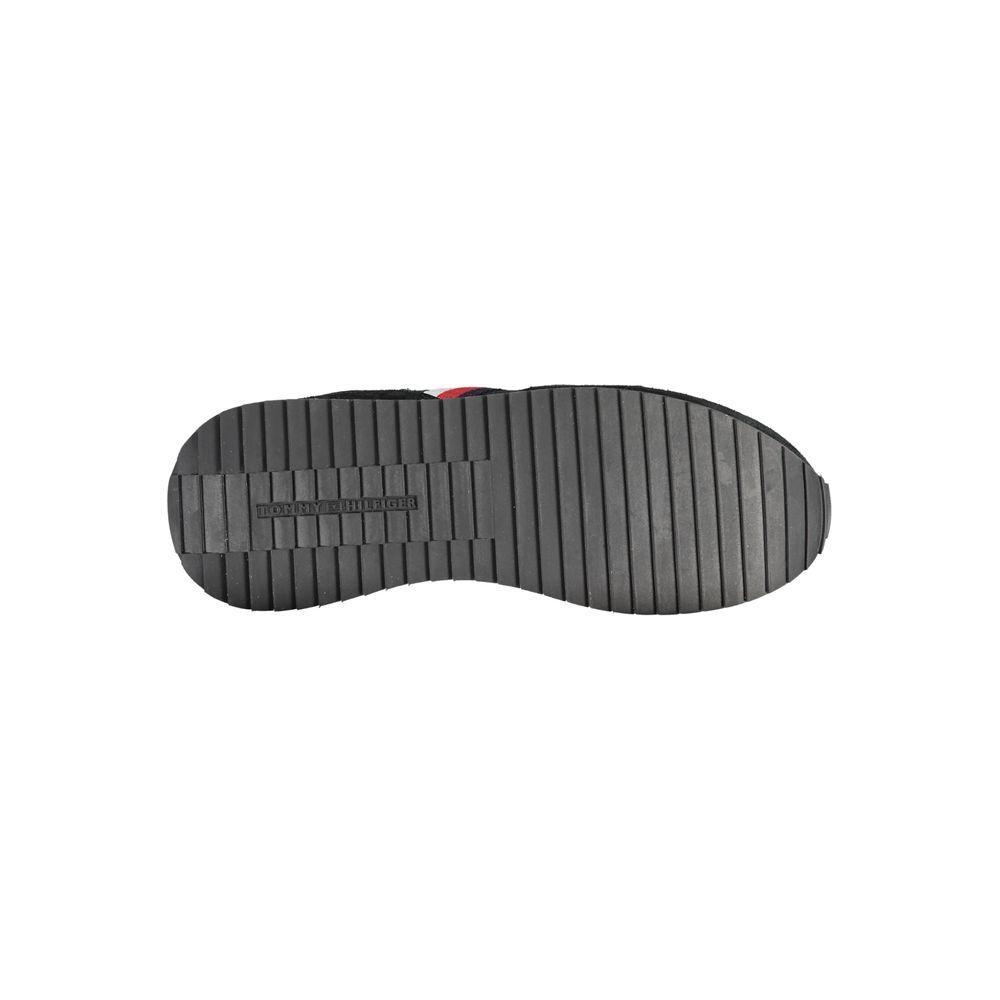 Tommy Hilfiger Black Polyester Sneaker TO-22808-EU40/US7