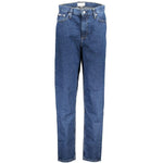 Calvin Klein Blue Cotton Jeans & Pant