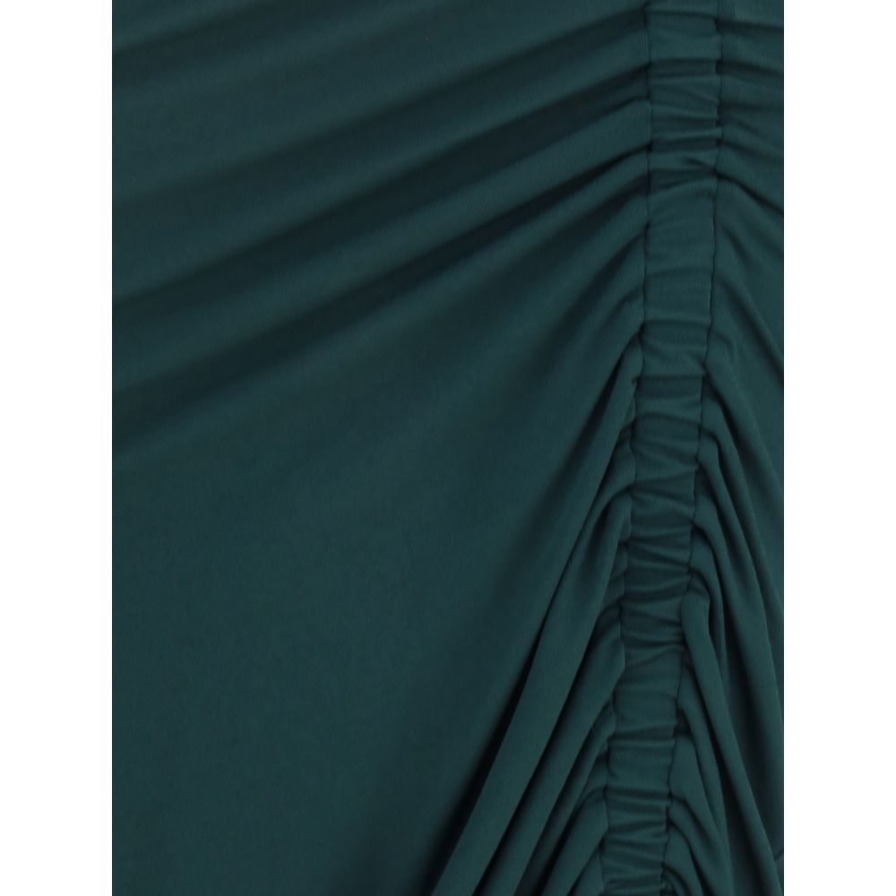 Ferragamo Green Viscose Casual Dress