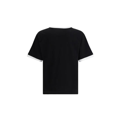 Dolce & Gabbana Black Cotton T-Shirt
