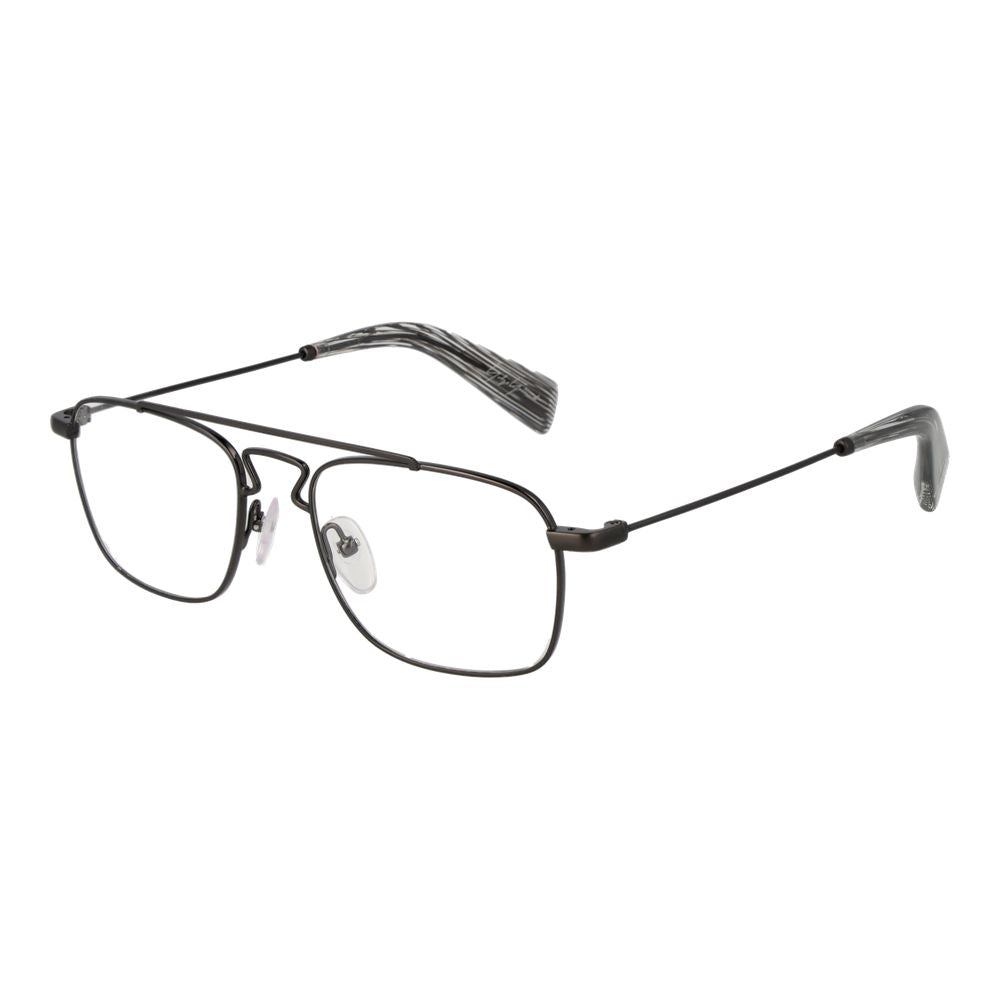 Yohji Yamamoto Gray Men Glasses Frame