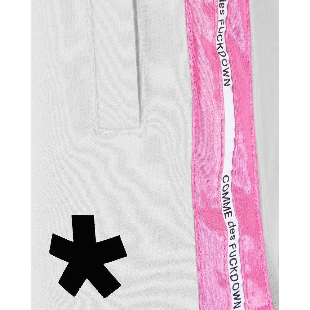 Comme Des Fuckdown White Cotton Short CO-15659-S